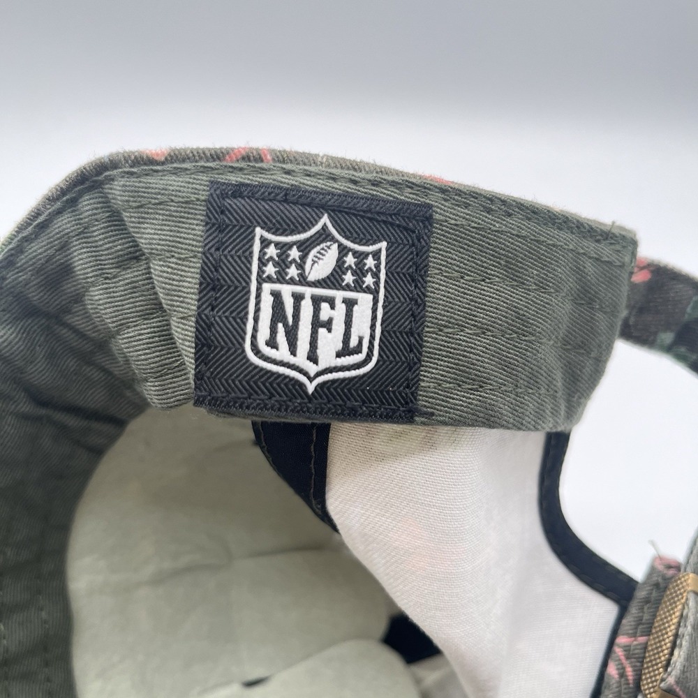 New York‎ Jets 47 Brand Hat Cap Strap Back Womens Clean Up NFL Floral NEW - Picture 7 of 8